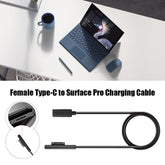 0.2m Laptop Fast Charging Power Cord for Microsoft Surface Pro Type C PD Cable